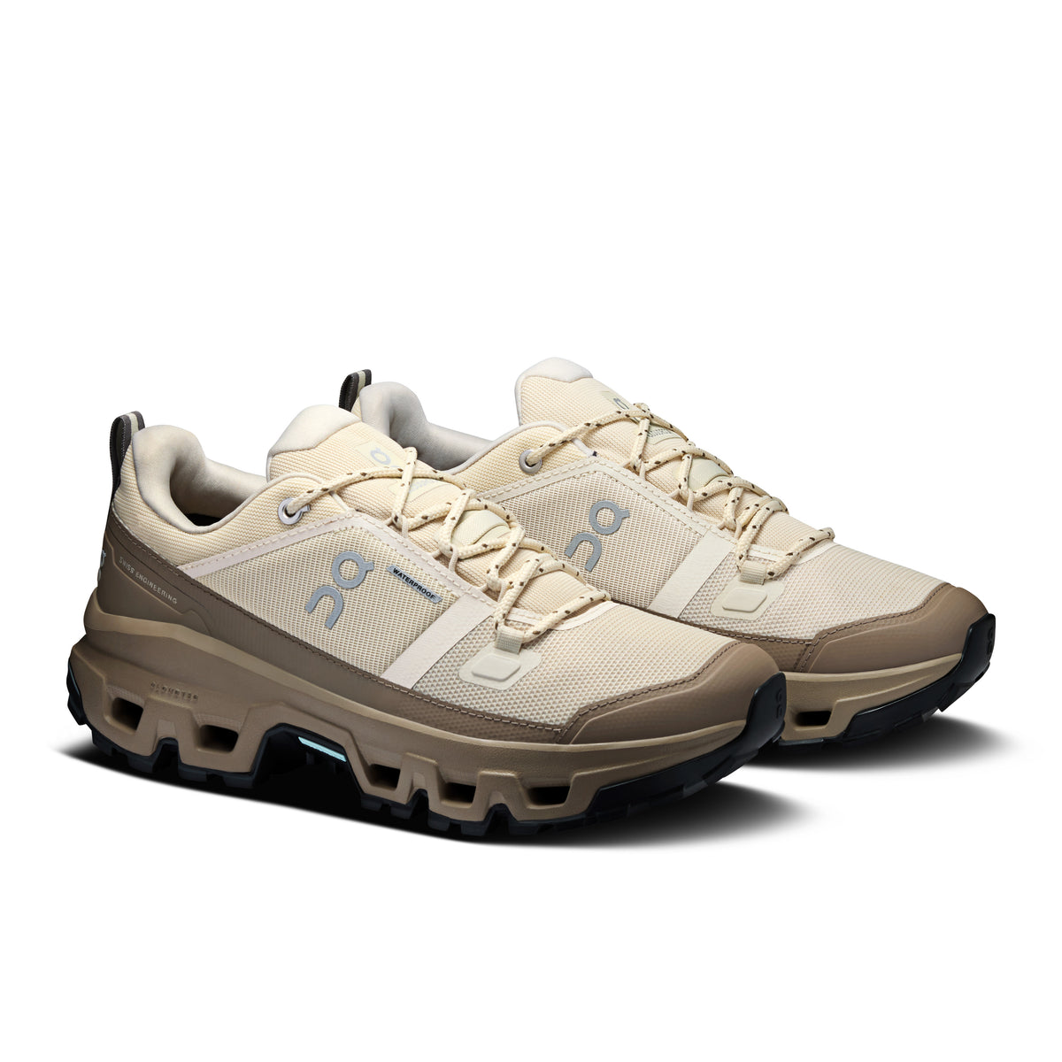 On Cloudrock Low Waterproof - Women's in Grain / Soba - view 6