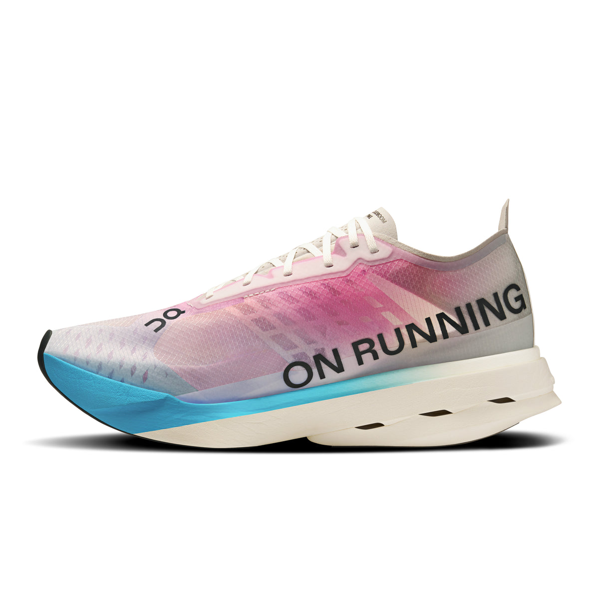 On Cloudboom Strike - Men's in White / Horizon - view 4