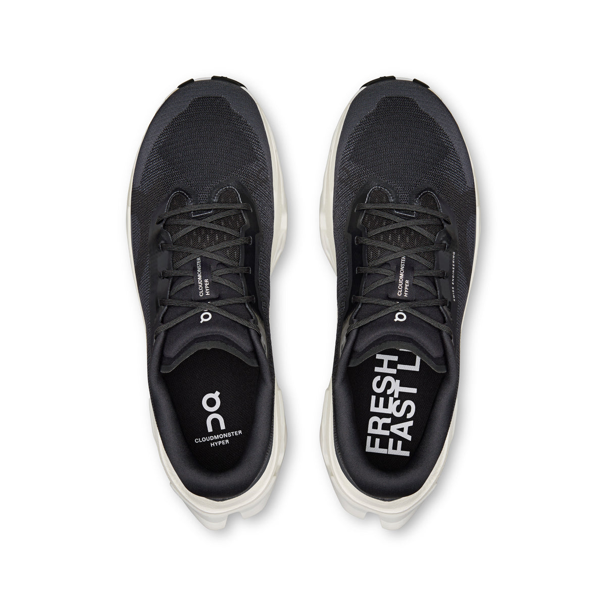 On Cloudmonster 3 Hyper - Men's in Black / Ivory - view 2