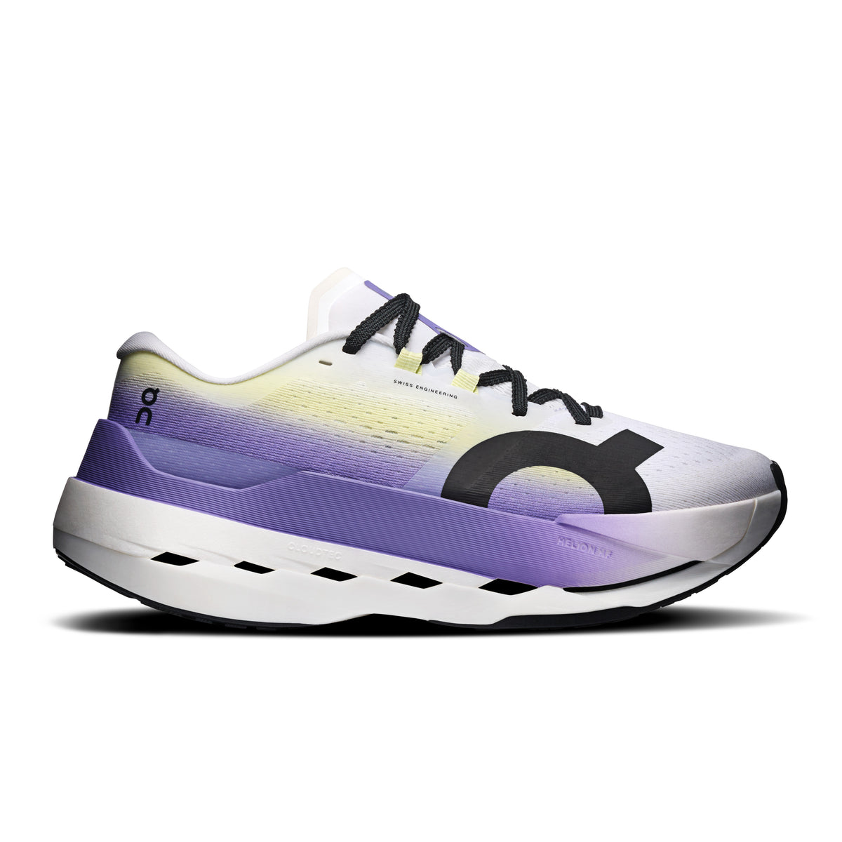 On Cloudboom Max - Women's in White / Juniper - primary view
