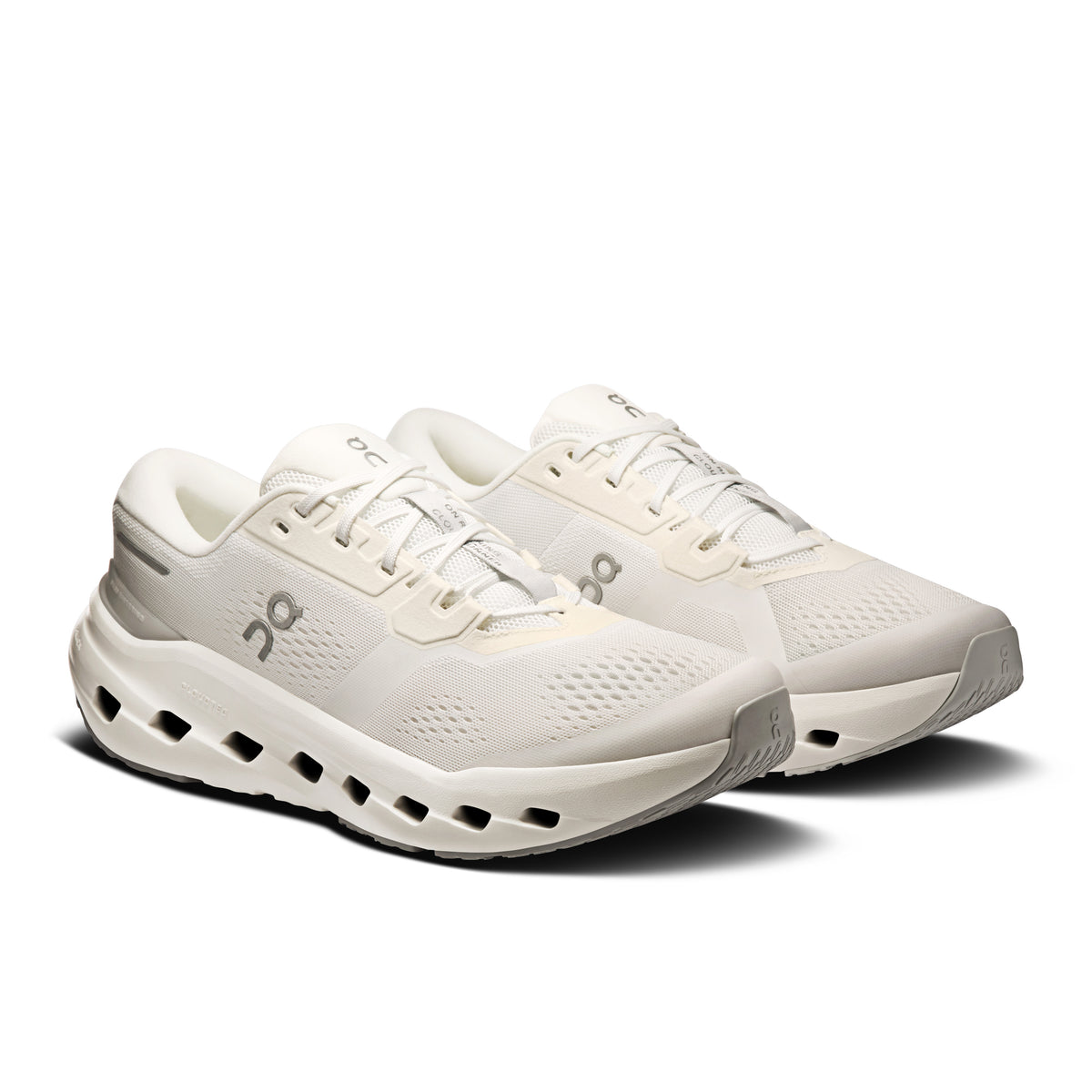 On Cloudrunner 3 Wide - Men's in White / Glacier - view 6