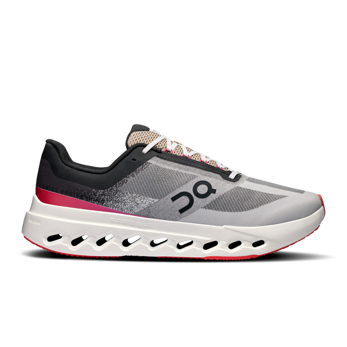 On Cloudsurfer Next - Men's in Black / White - primary view