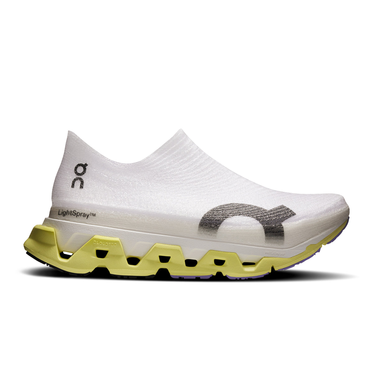 On LightSpray Cloudmonster 3 Hyper - Unisex in Limelight / Bloom - primary view