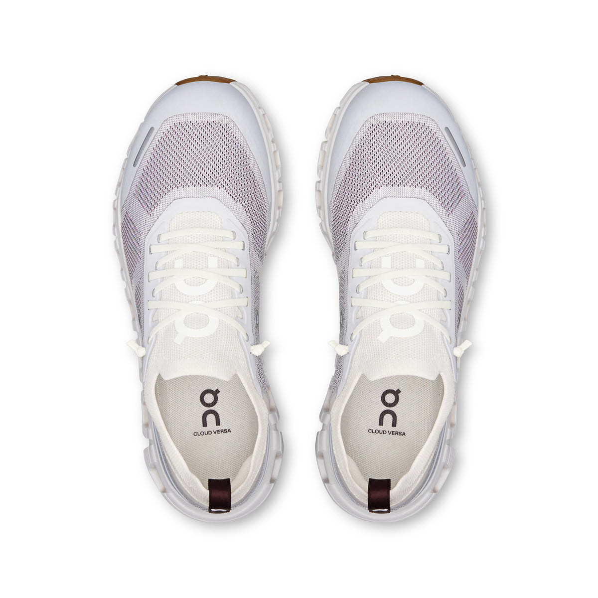 On Cloud 6 Versa - Women's in Ice / Maroon - view 2