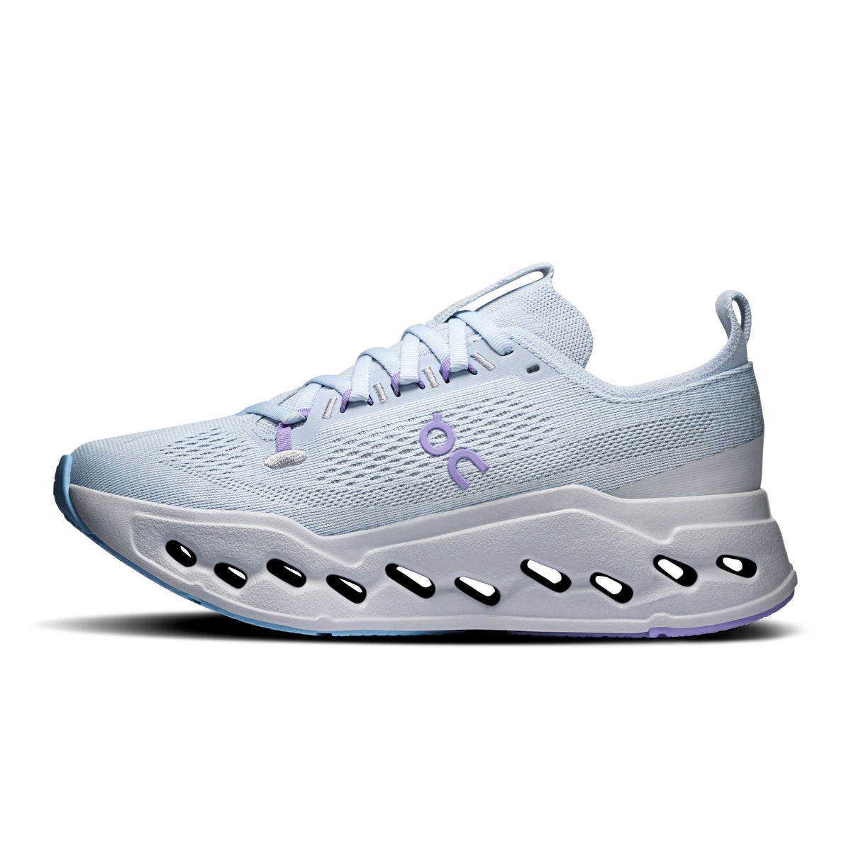 On Cloudsurfer Max - Women's - Limited Edition Heather / Glacier in Heather / Glacier - view 4