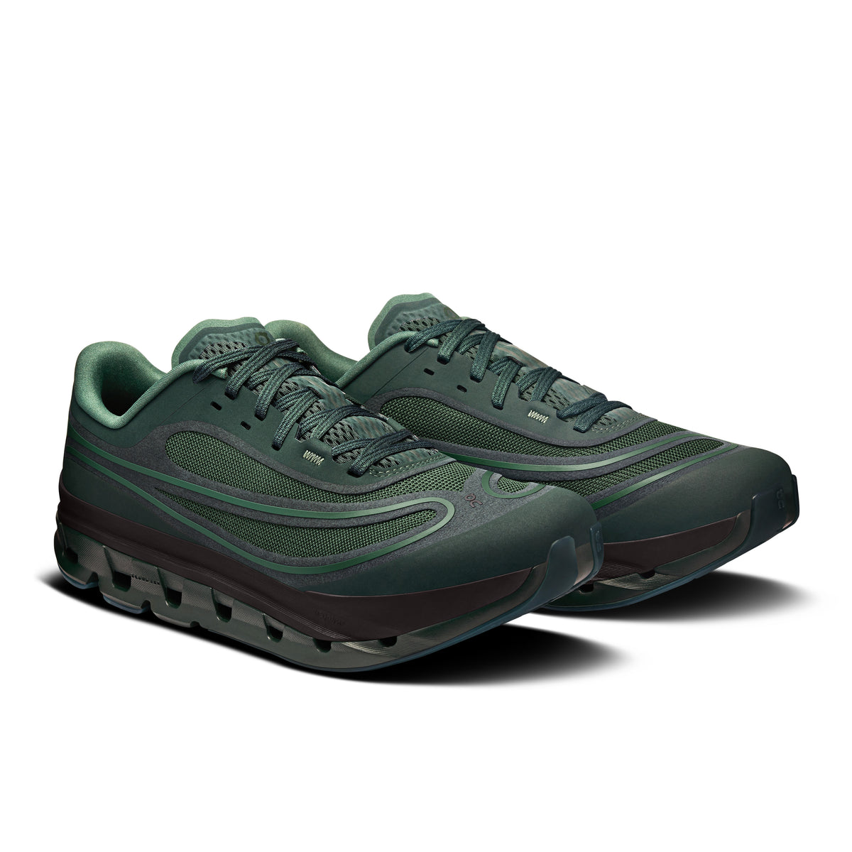On Cloudflow 5 AD - Men's in Obsidian / Evergreen - view 6