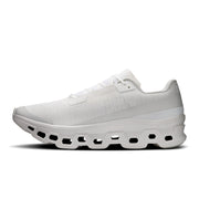 On Cloudmonster Void - Men's in White / White - view 4