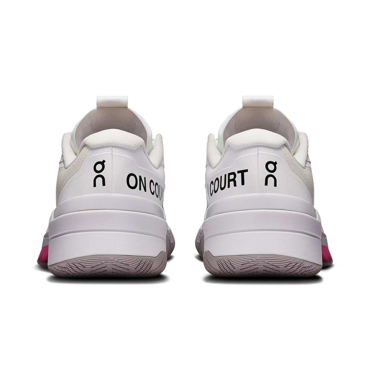 On THE ROGER Pro Fire - Men's in White / Pink - view 5