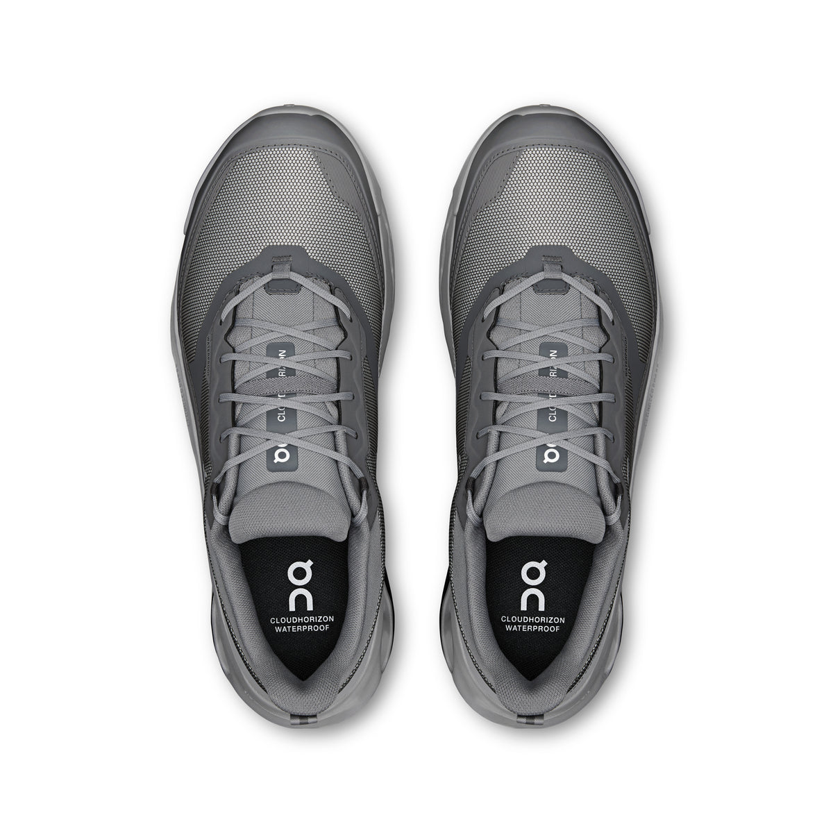 On Cloudhorizon 2 Waterproof - Men's in Rock / Alloy - view 2