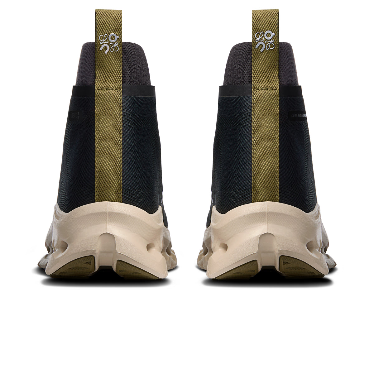 On Cloudtilt Hi LOEWE - Women's in Black / Oatmeal / Olive - view 5