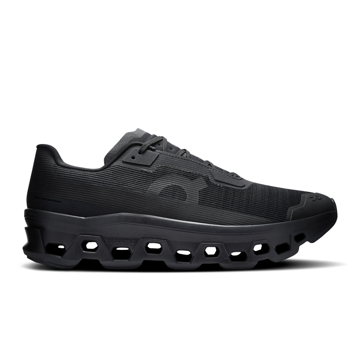 On Cloudmonster Void - Men's in Black / Black - primary view