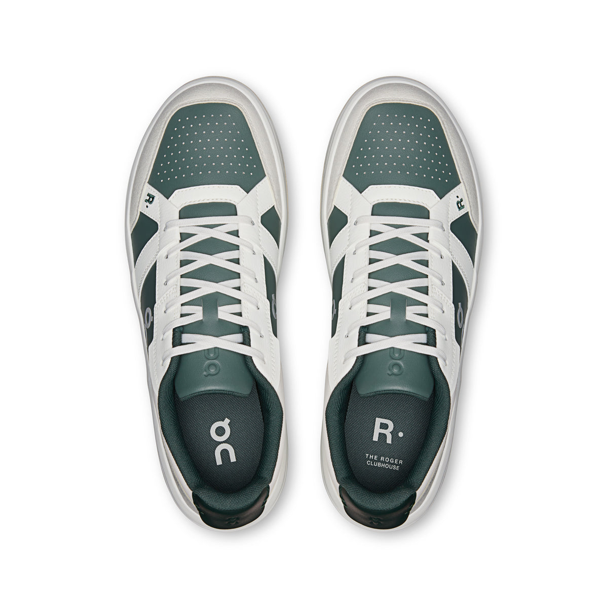 On THE ROGER Clubhouse - Men's in Ivory / Olive - view 2