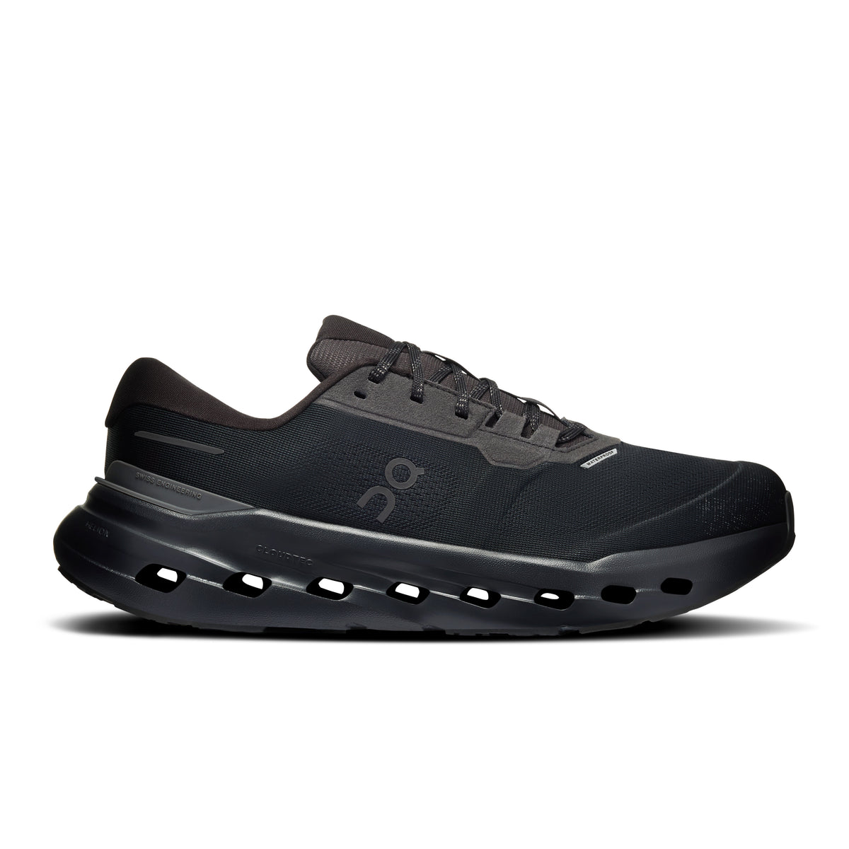 On Cloudrunner 3 Waterproof - Men's in Black / Black - primary view