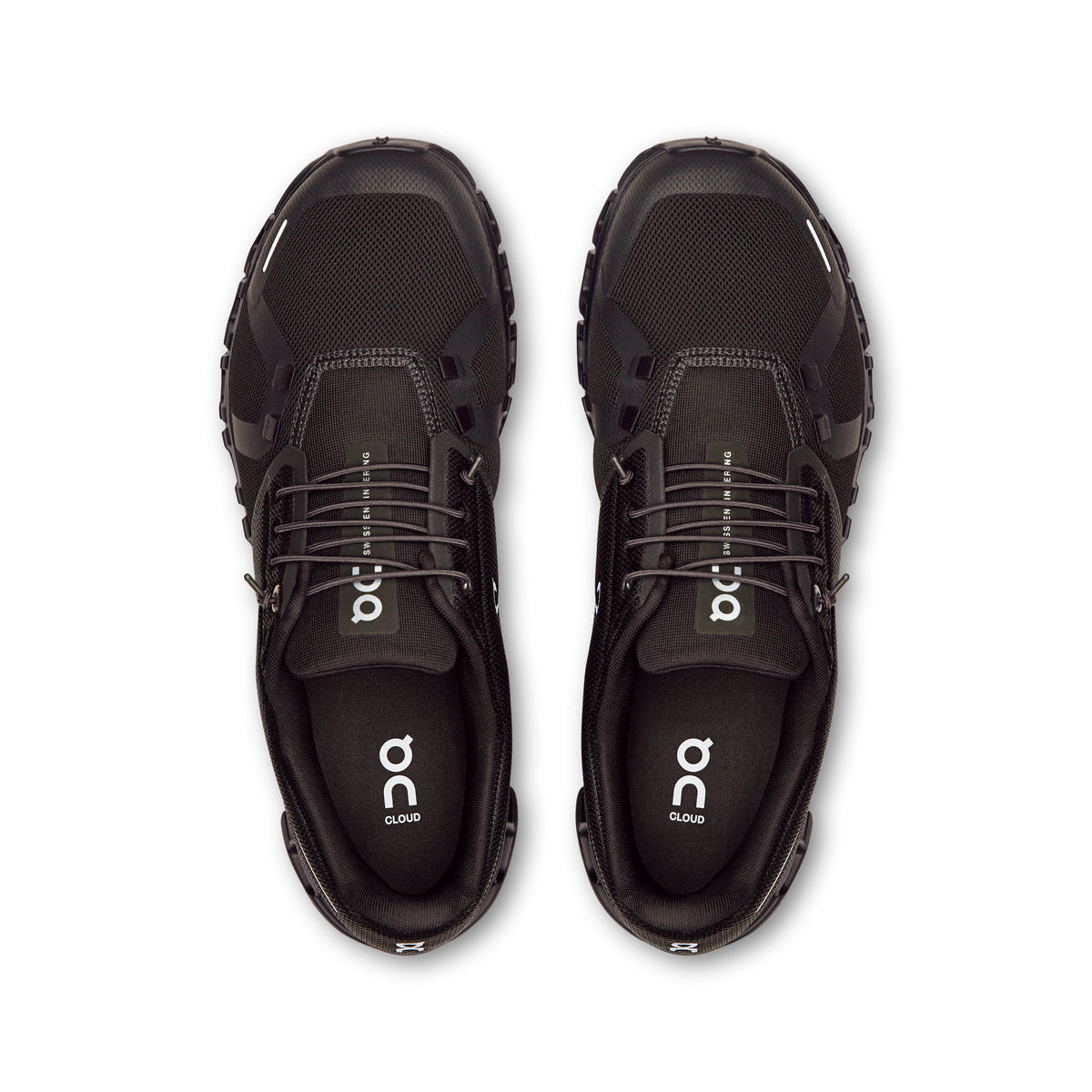 On Cloud 6 Wide - Men's in Black / Black - view 2