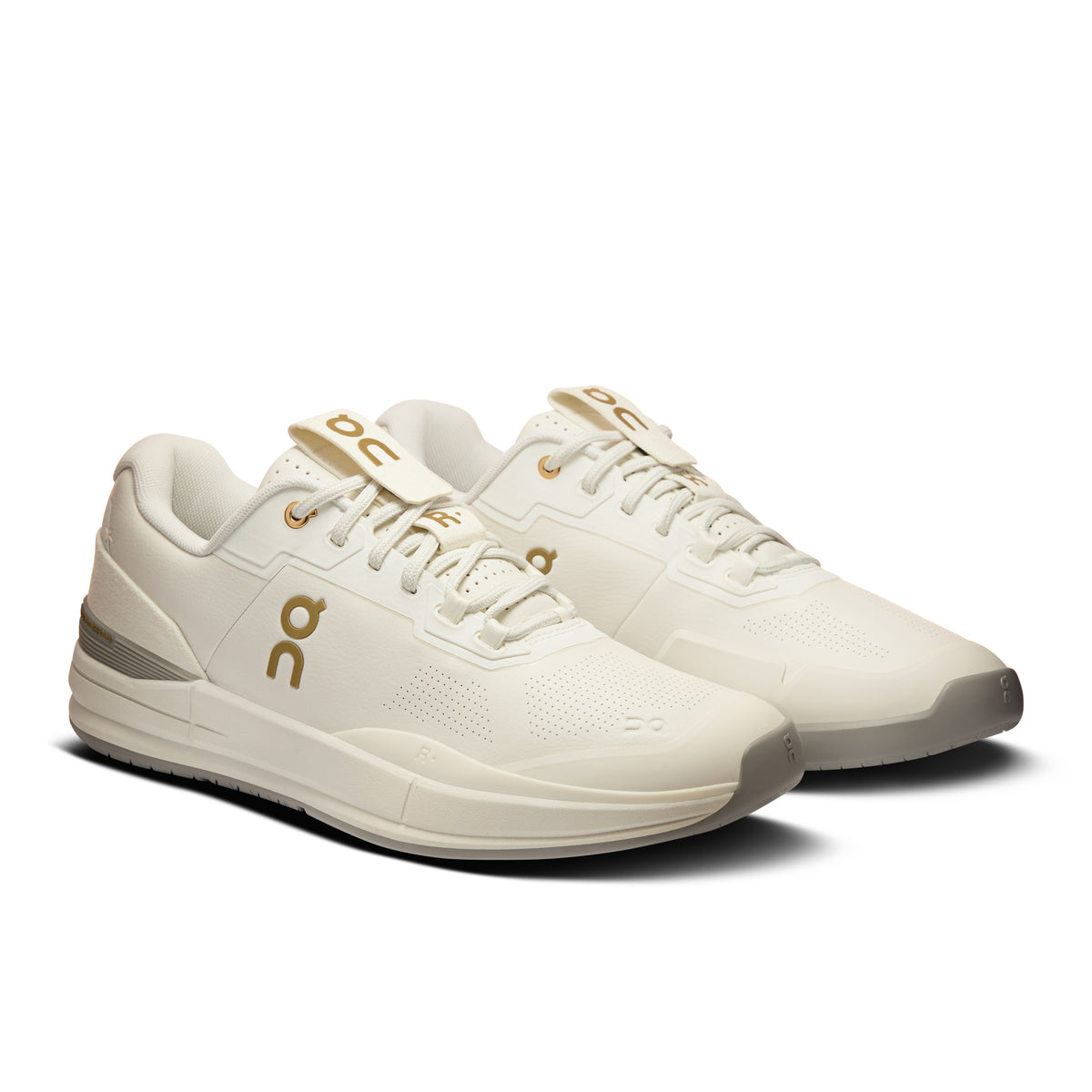 On THE ROGER Pro Ace - Men's in Ivory / Fog - view 6