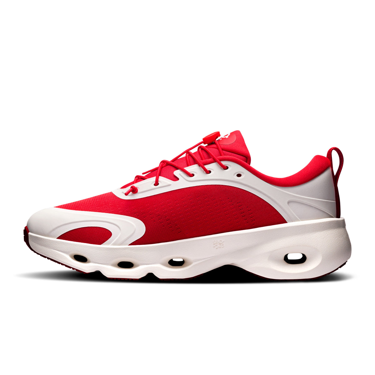 On Cloudsolo LOEWE - Women's in Red / Eggshell - view 4