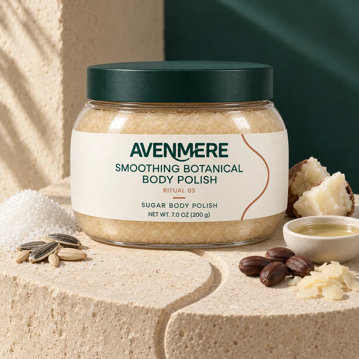 AVENMERE Smoothing Botanical Body Polish – 7.0 oz