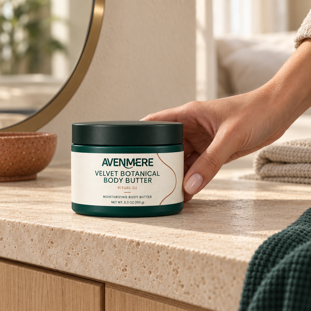 AVENMERE Velvet Botanical Body Butter - 150 g