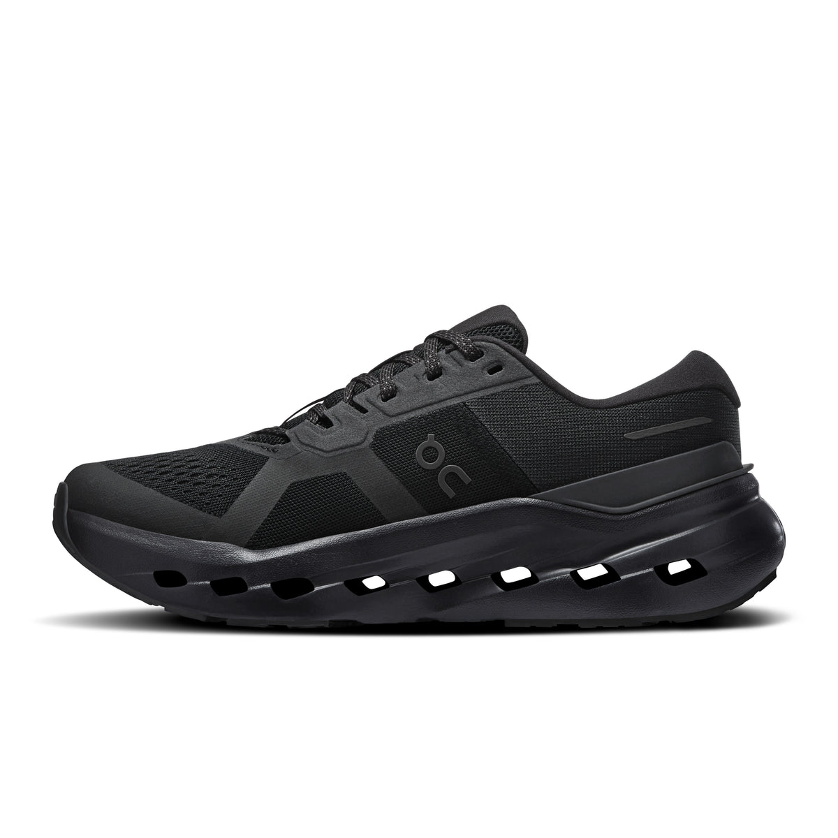 On Cloudrunner 3 Wide - Men's in Black / Black - view 4