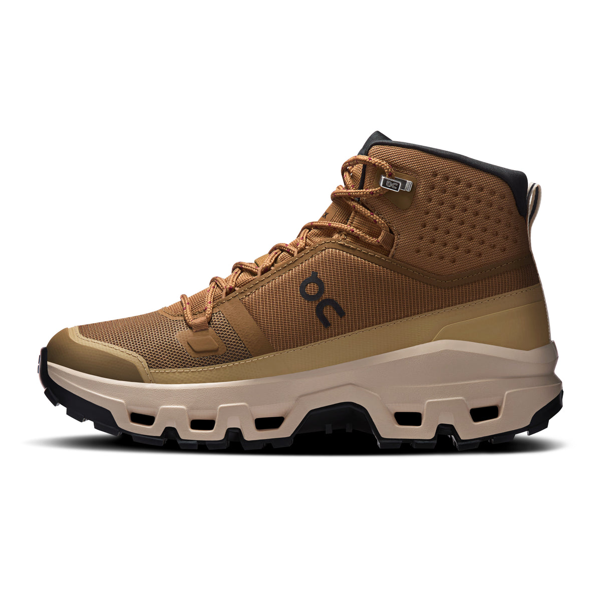 On Cloudrock Mid Waterproof - Women's in Sphinx / Sand - view 4