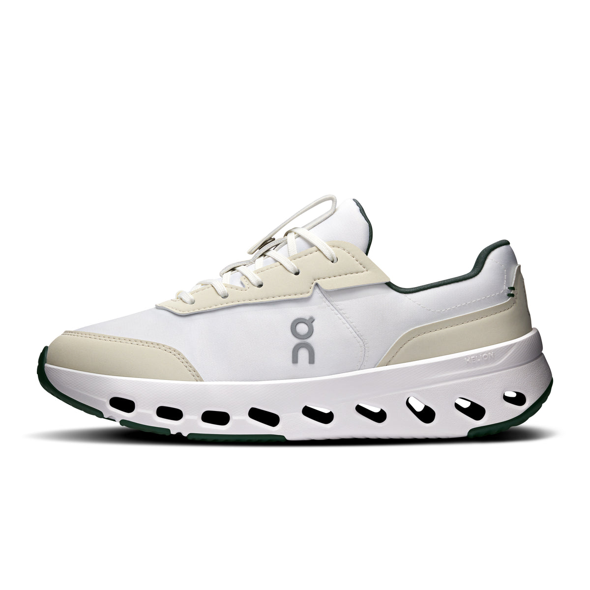 On THE ROGER Wildcard - Women's in Ivory / Evergreen - view 4