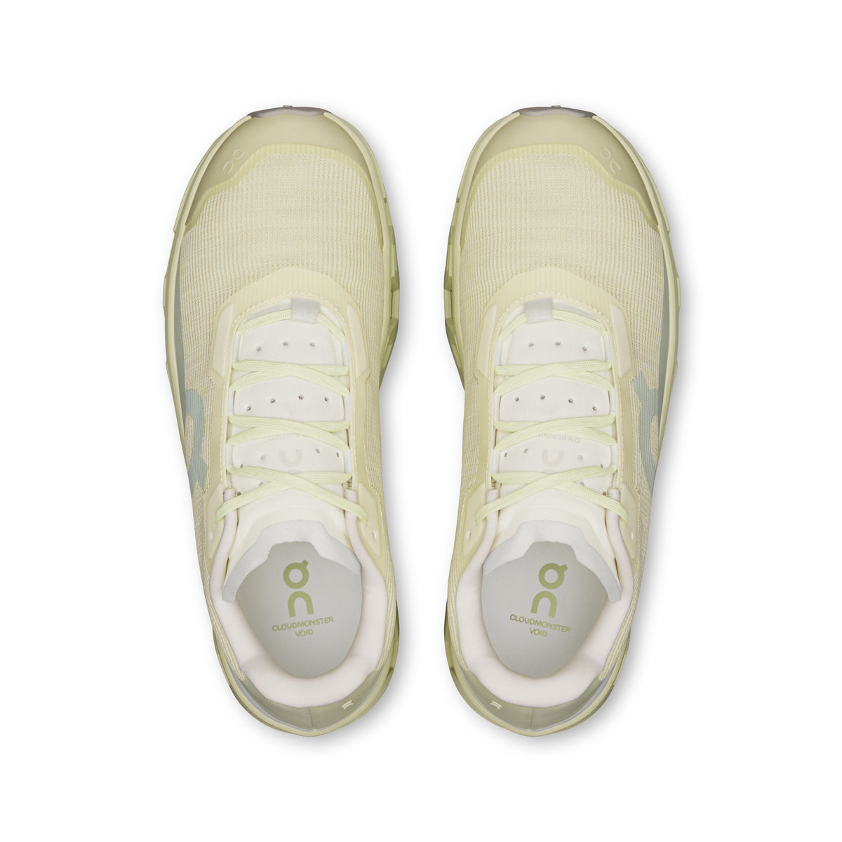 On Cloudmonster Void - Women's - Limited Edition Ivory / Doe in Seedling / Linen - view 2
