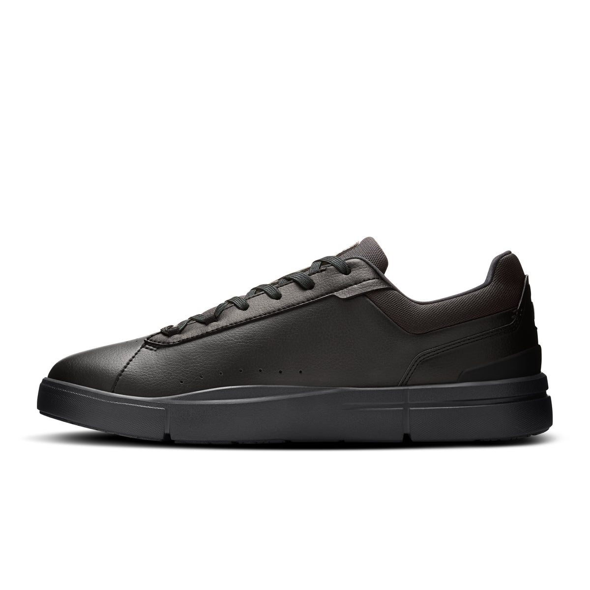 On THE ROGER Advantage - Men's in Black / Black - view 4