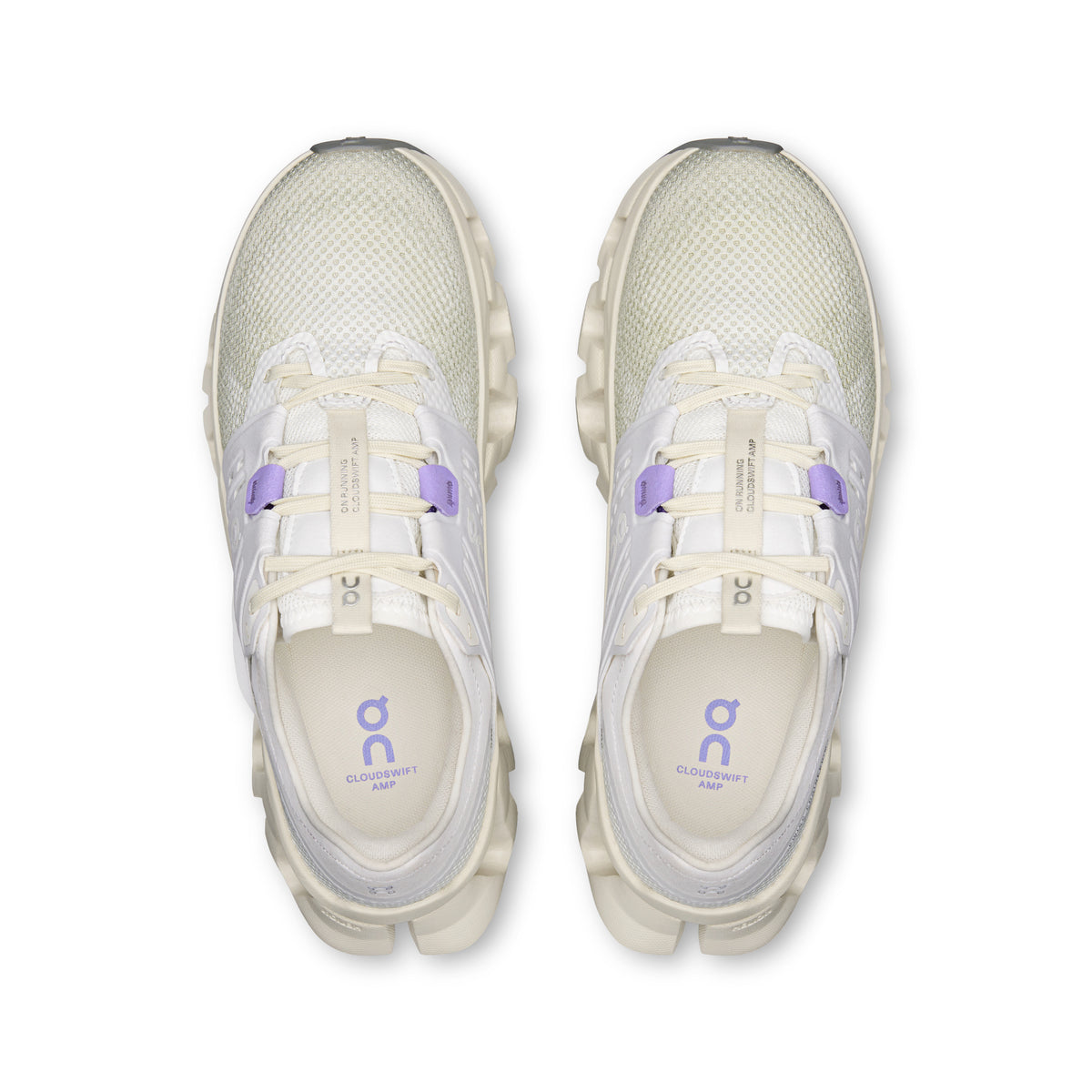 On Cloudswift Amp - Women's in Ivory / Ghost - view 2