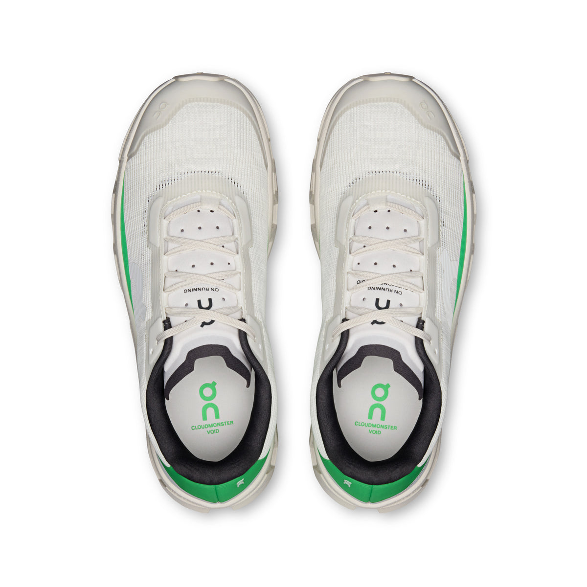 On Cloudmonster Void - Women's - Limited Edition Ivory / Doe in Ice / Verdite - view 2