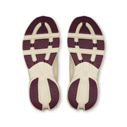 On Cloudsolo LOEWE - Women's in Sand / Burgundy - view 3