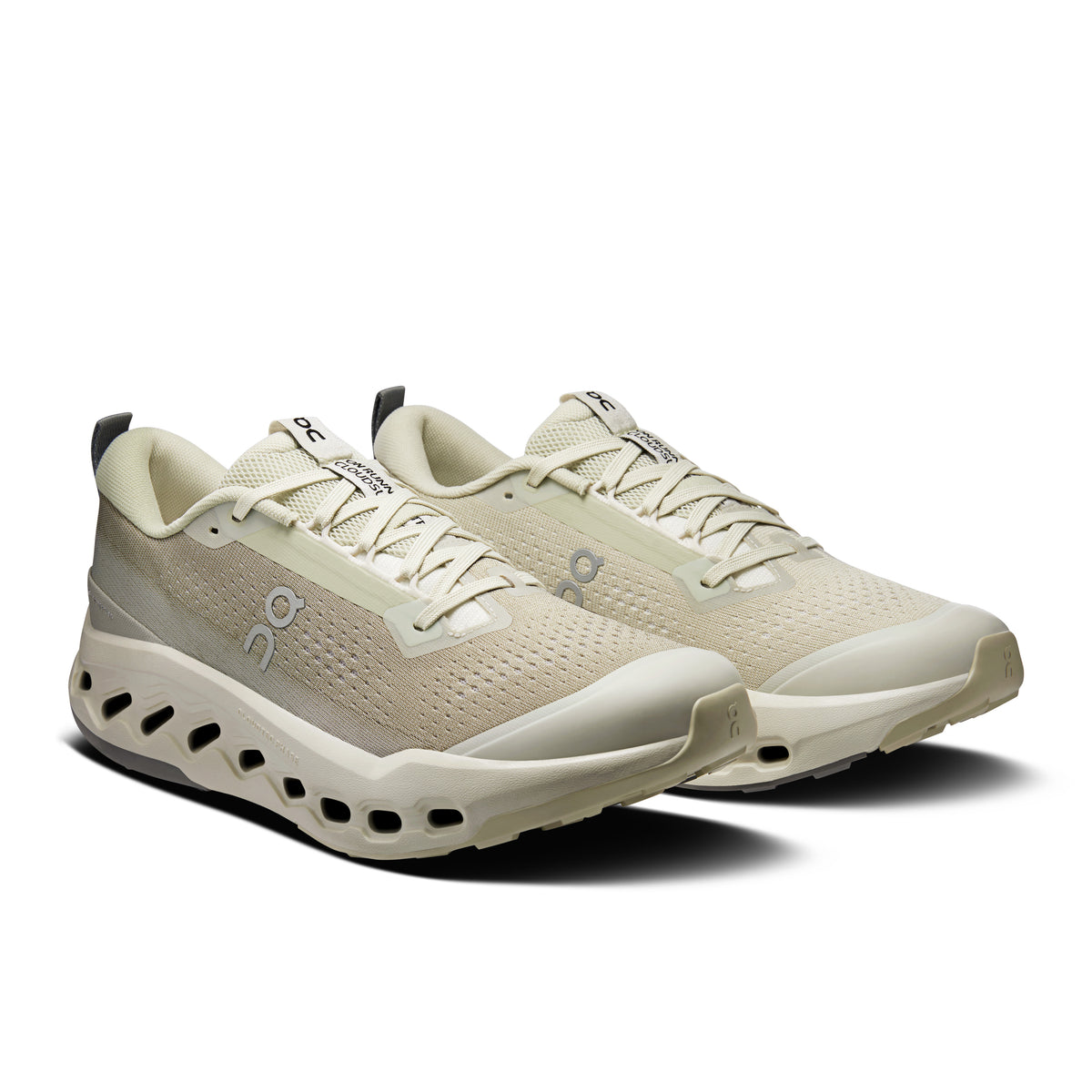 On Cloudsurfer Trail 2 - Men's in Chalk / Ghost - view 6