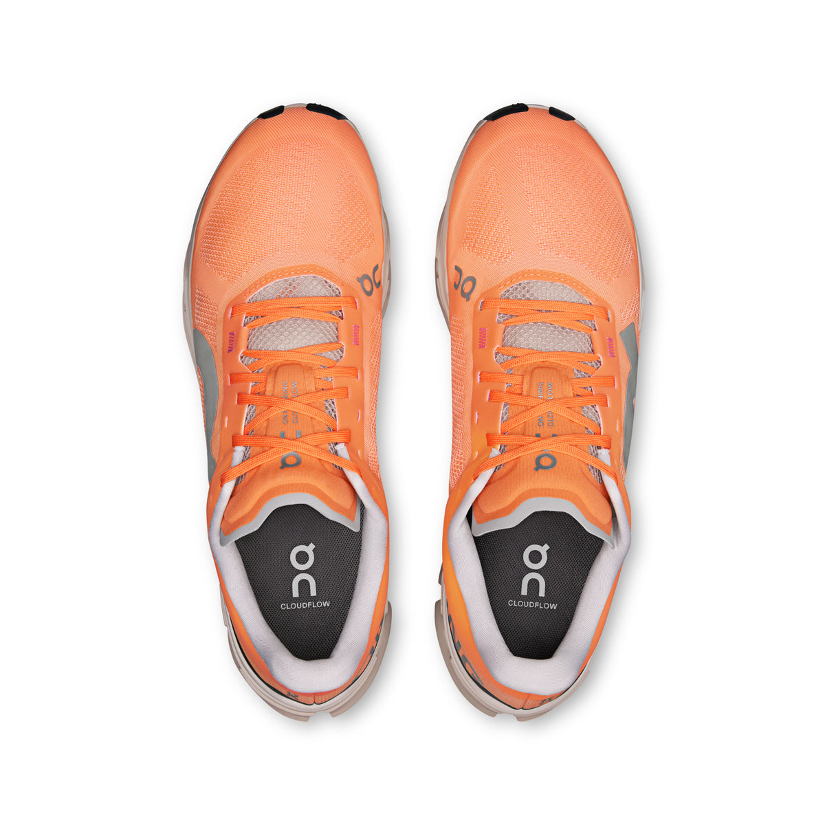 On Cloudflow 5 - Men's in Tangerine / Silver - view 2