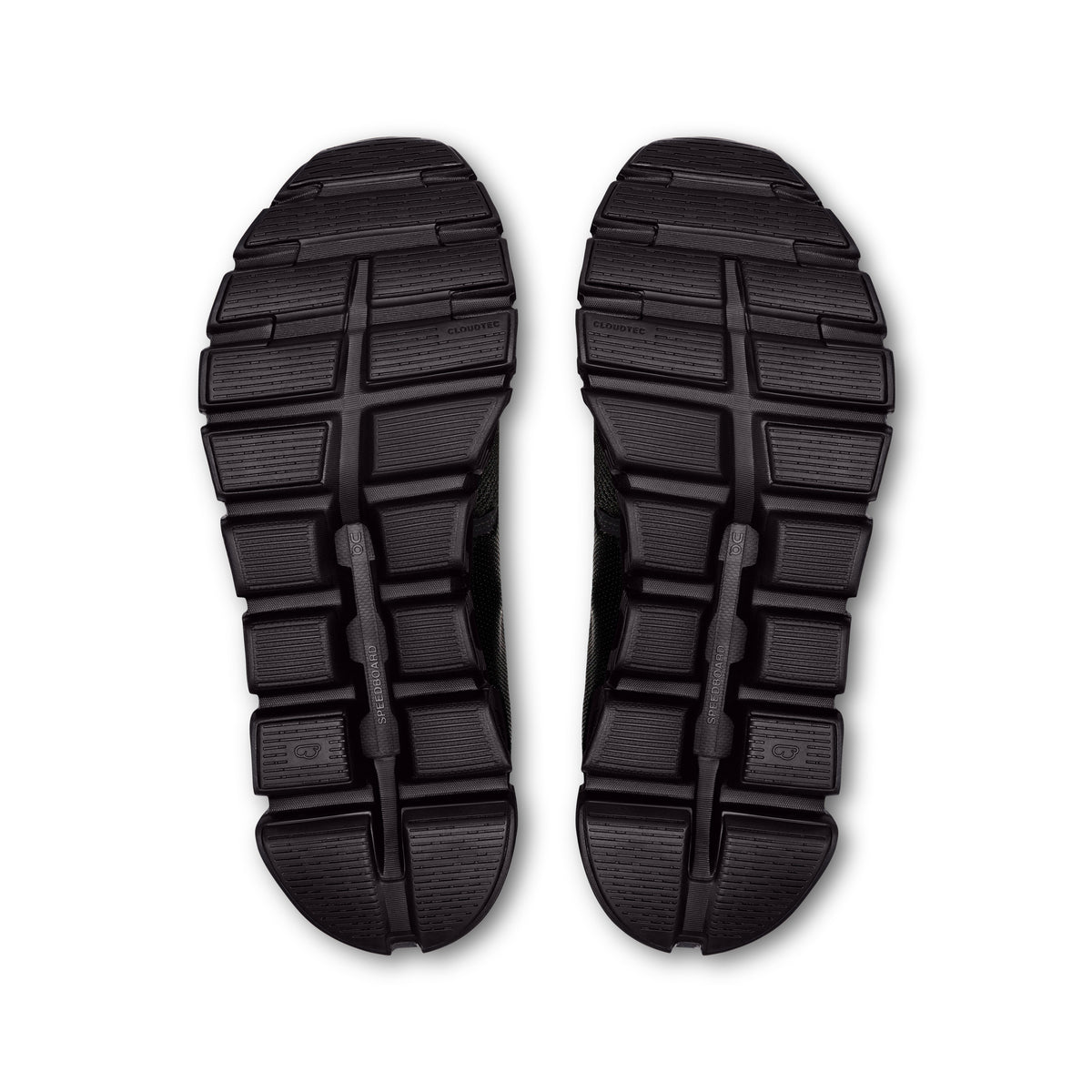 On Cloud 6 Wide - Women's in Black / Black - view 3