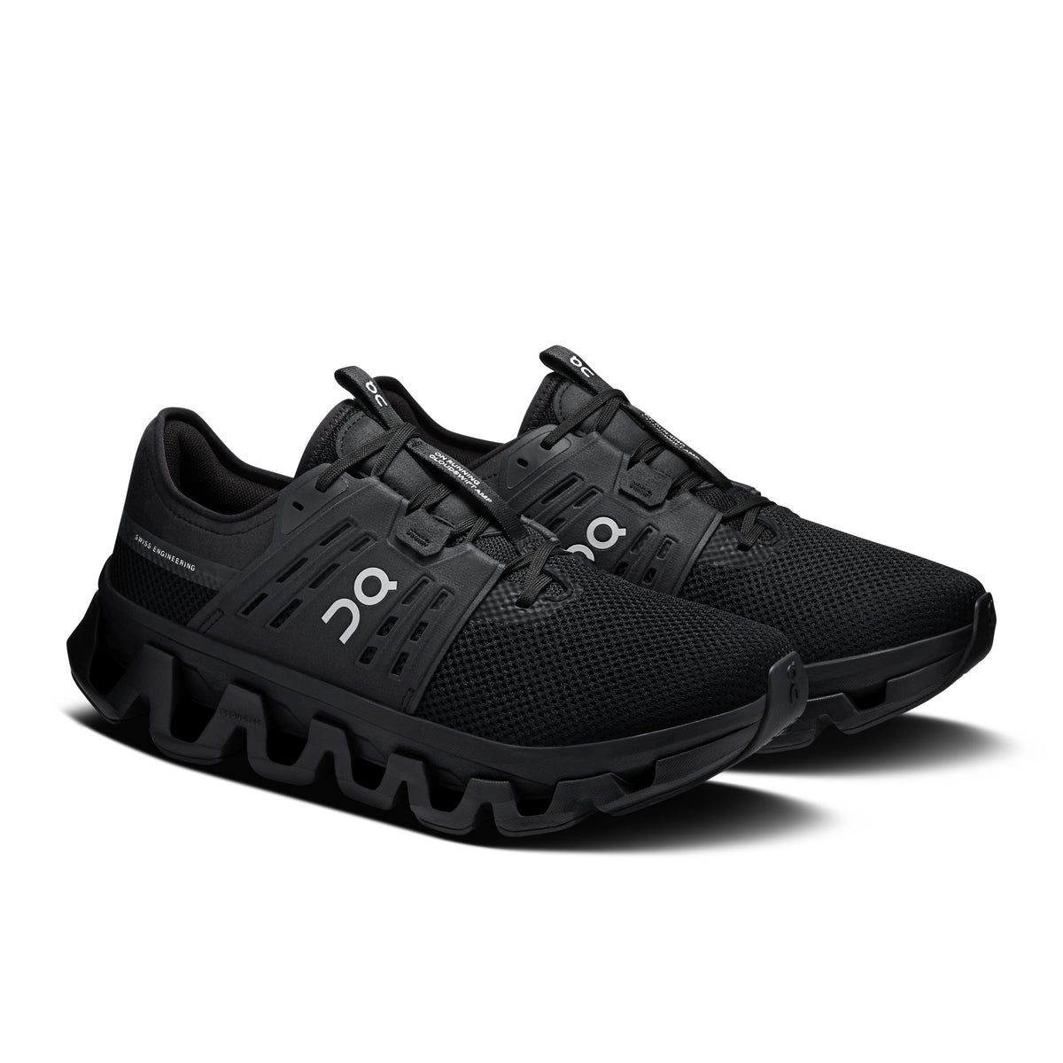 On Cloudswift Amp - Men's in Black / Silver - view 6