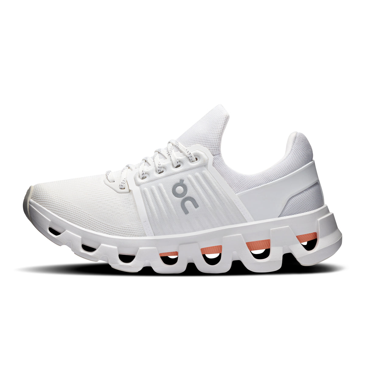 On Cloudswift 4 AD - Women's in White / Sunstone - view 4