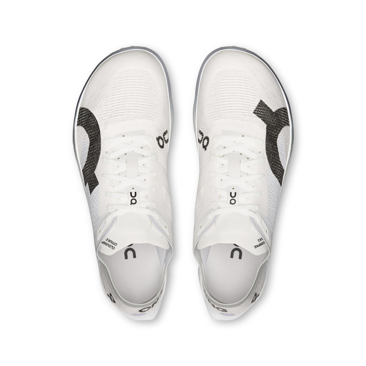 On Cloudspike Citius 2 - Women's in White / Frost - view 2