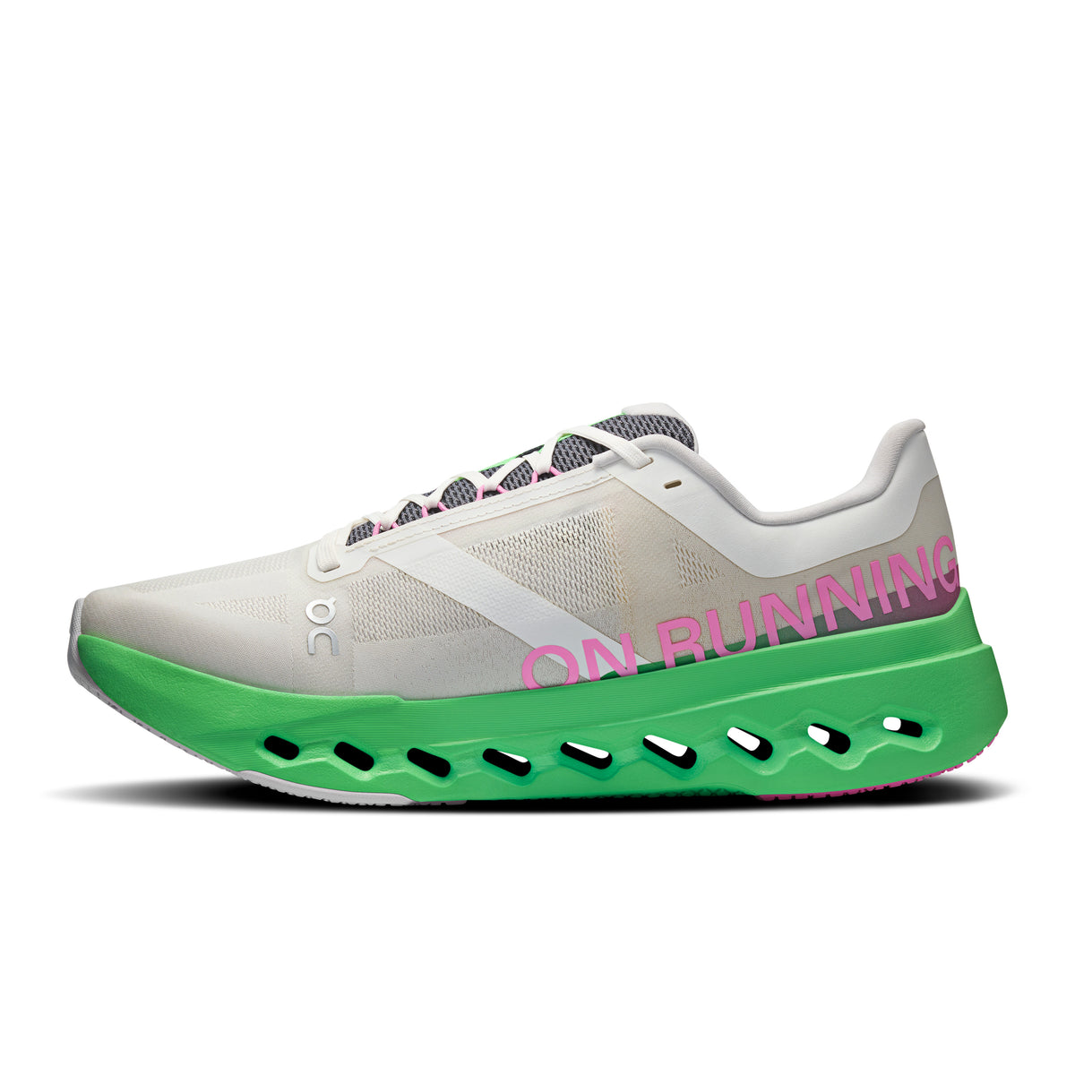 On Cloudsurfer Next - Men's in Wolf / Honeydew - view 4