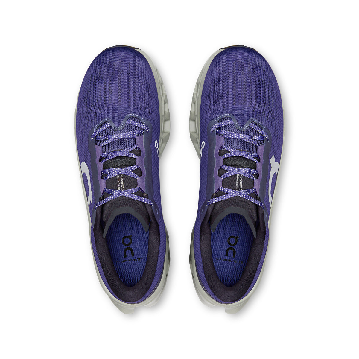 On Cloudmonster 3 Wide - Men's in Twilight / White - view 2