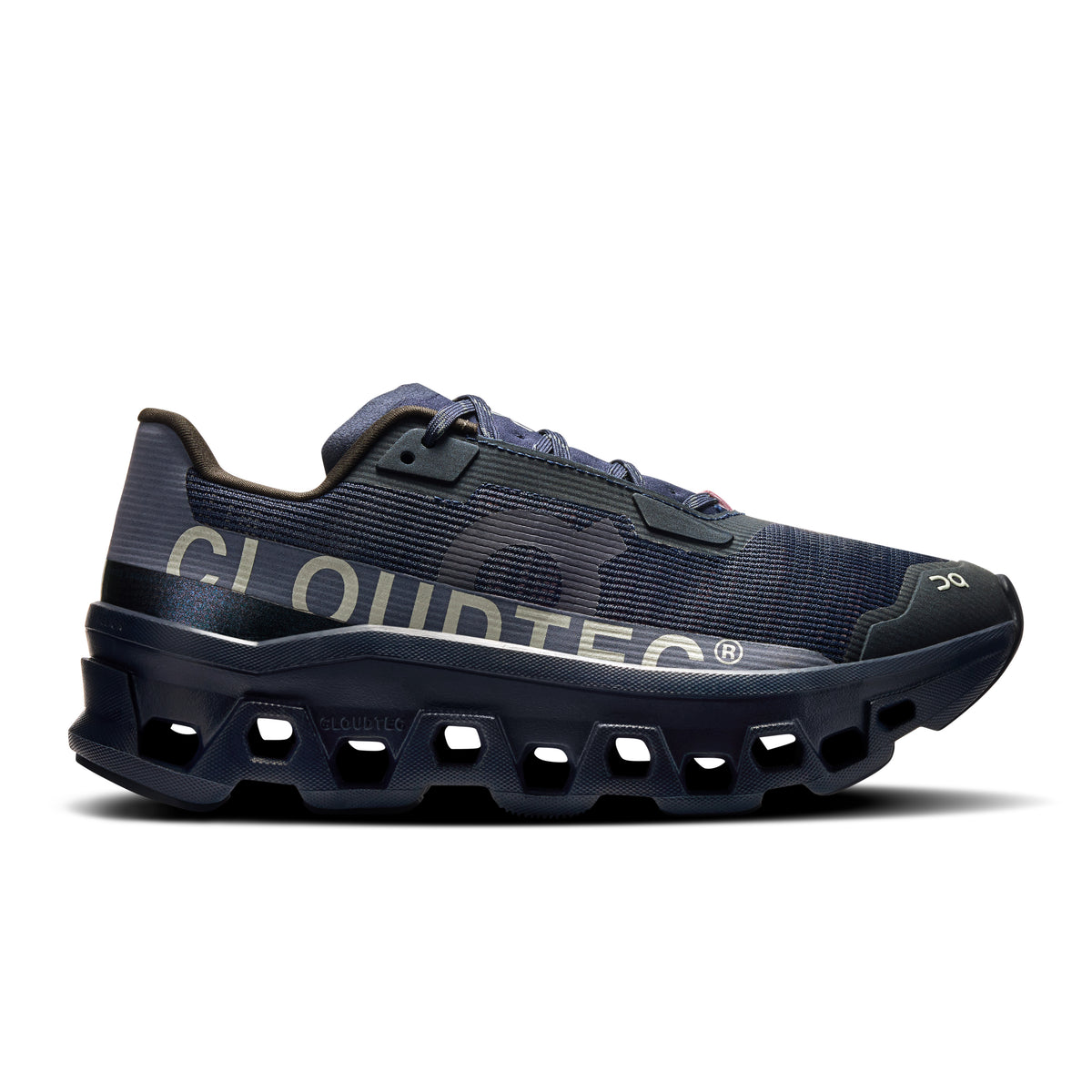 On Cloudmonster Void atmos - Women's in Midnight / Blossom - primary view