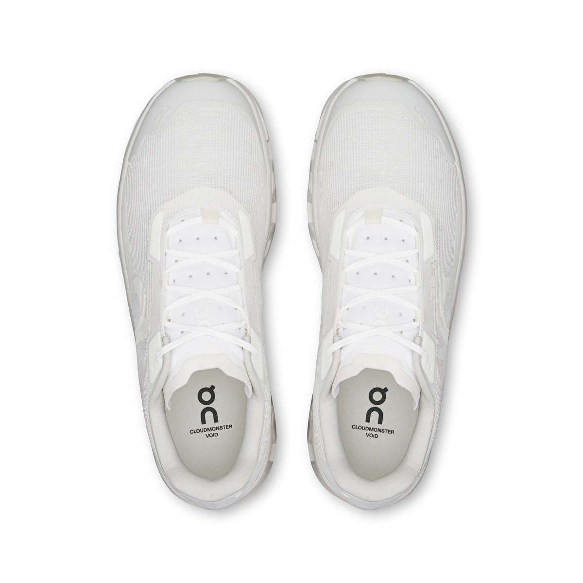 On Cloudmonster Void - Men's in White / White - view 2