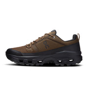 On Cloudrock Low Waterproof - Men's in Earth / Black - view 4