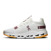 On Cloudnova 2 - Women's in Ivory / Maroon - view 4