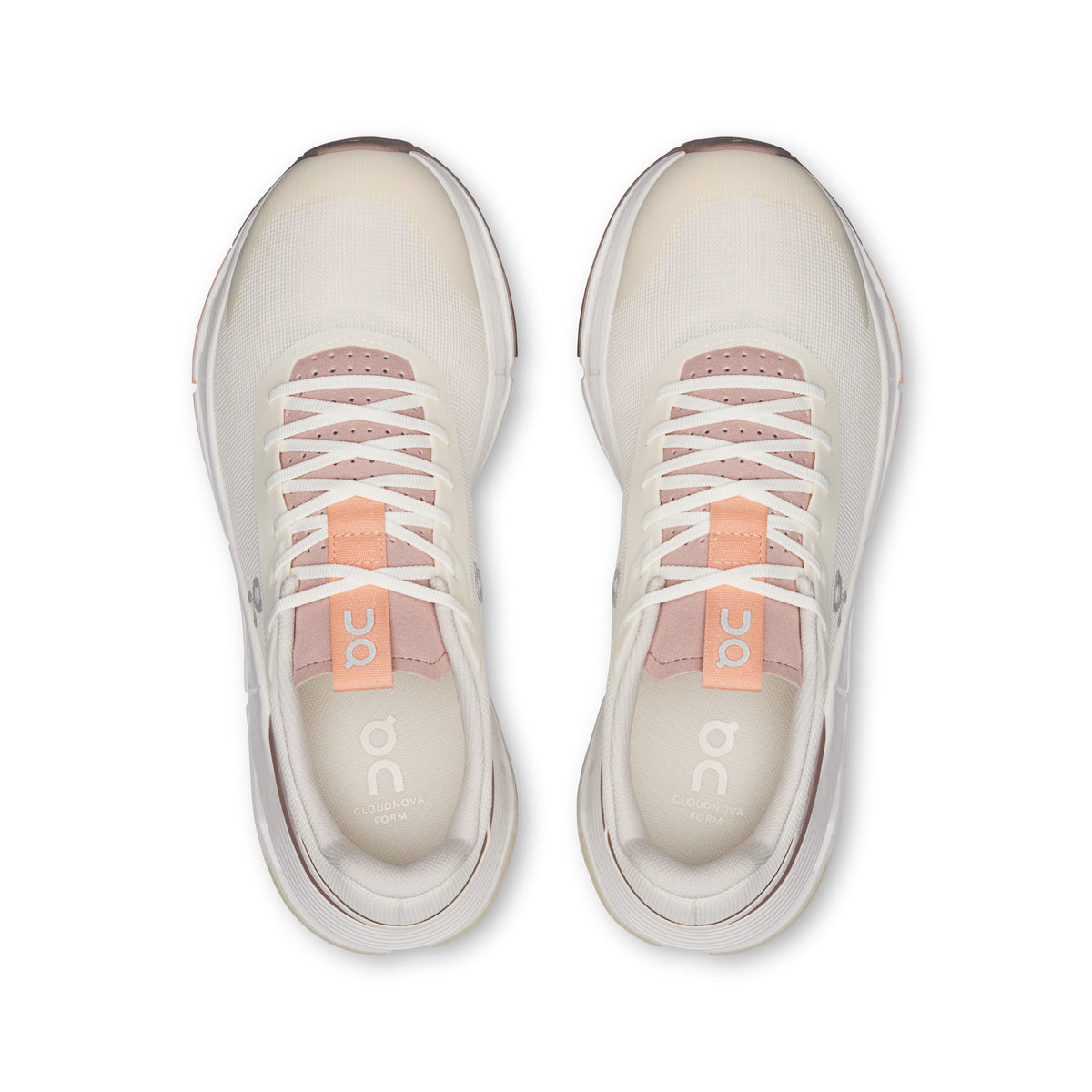 On Cloudnova Form 2 - Women's in Oyster / Ivory - view 2