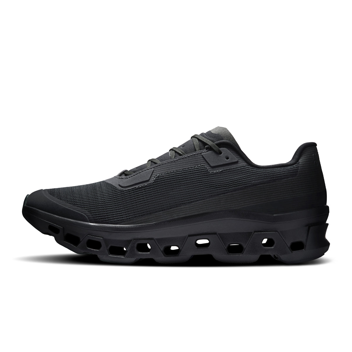 On Cloudmonster Void - Men's in Black / Black - view 4