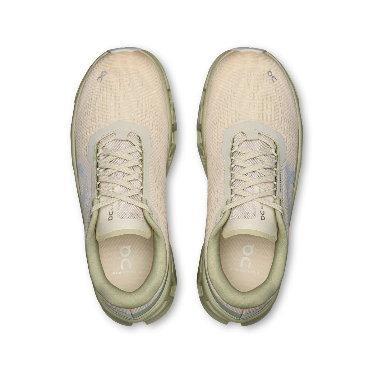 On Cloudmonster 1 - Women's in Grain / Haze - view 2