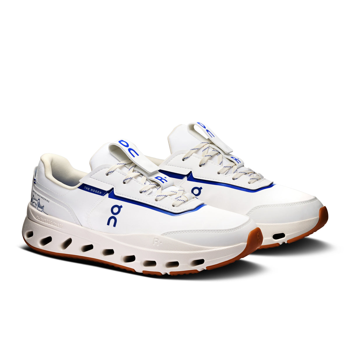 On THE ROGER Wildcard LC - Women's in White / Indigo - view 6
