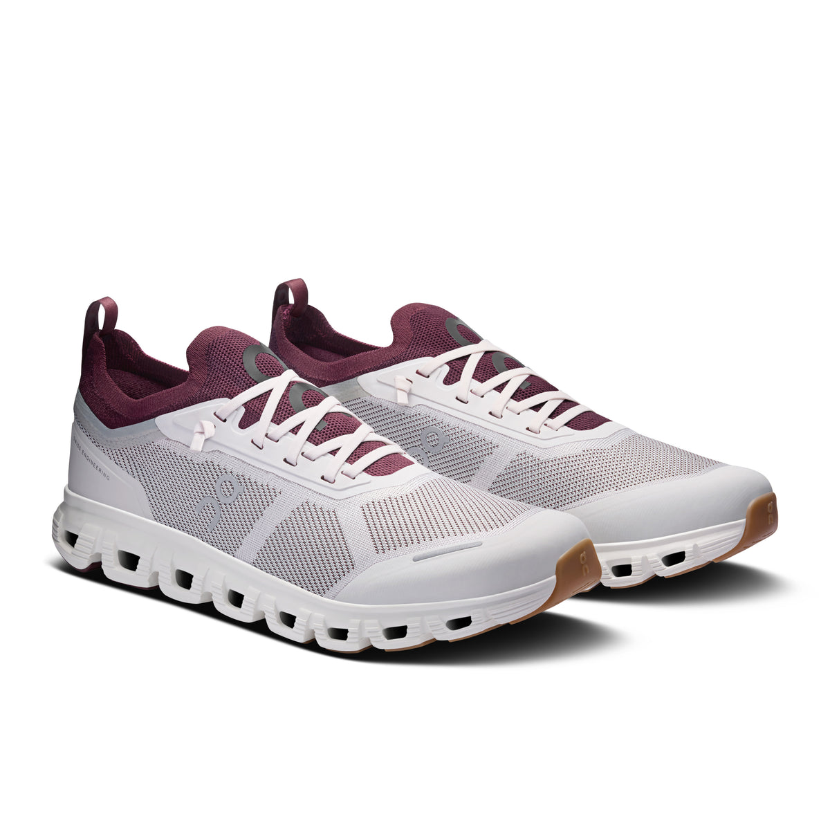 On Cloud 6 Versa - Men's in Silver / Maroon - view 6