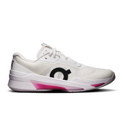 On THE ROGER Pro Fire - Men's in White / Pink - primary view
