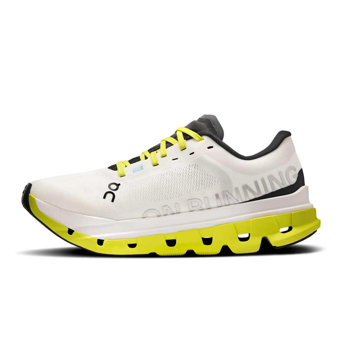 On Cloudflow 5 - Women's in White / Lime - view 4