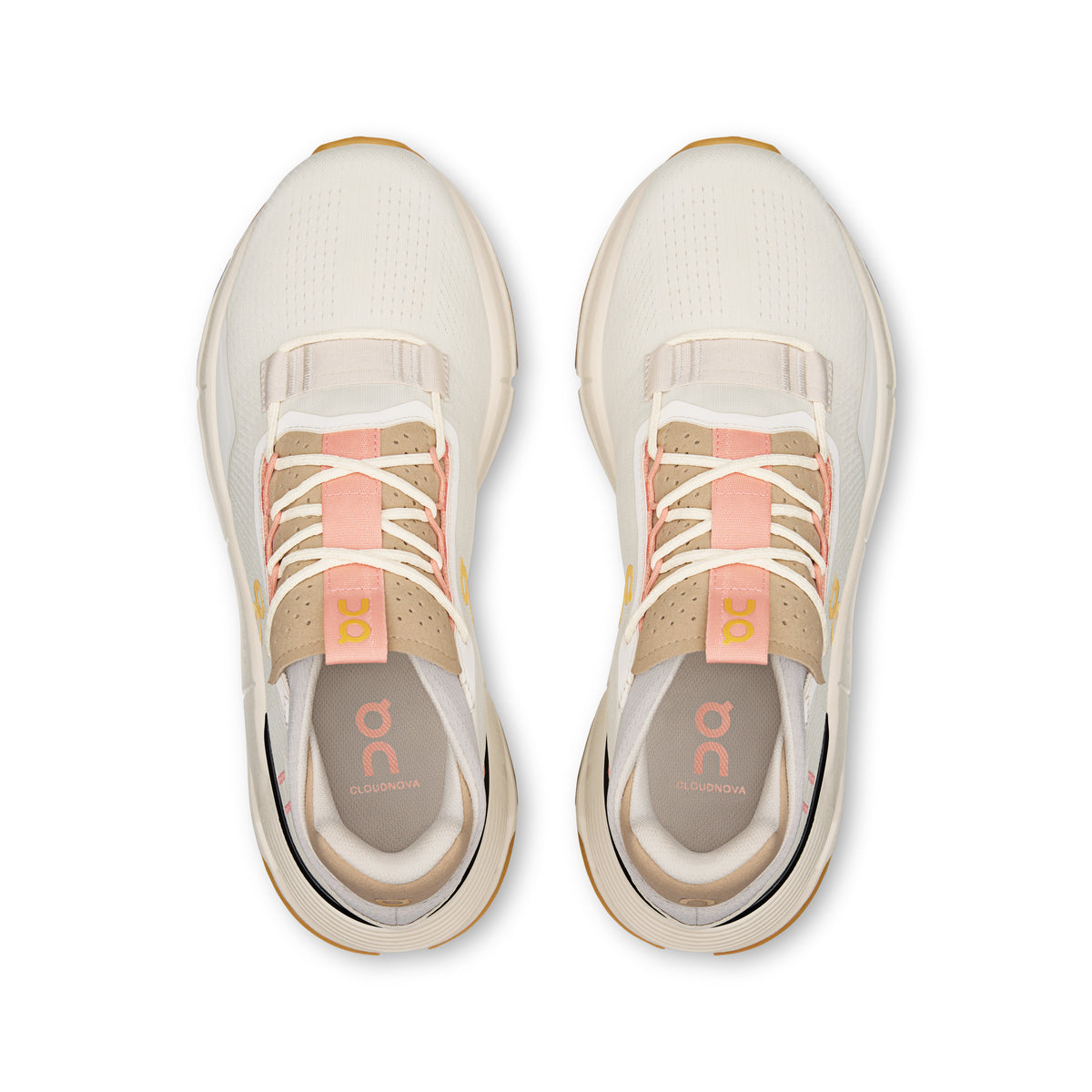 On Cloudnova 2 - Women's - Limited Edition Dew / Sand in Dew / Sand - view 2